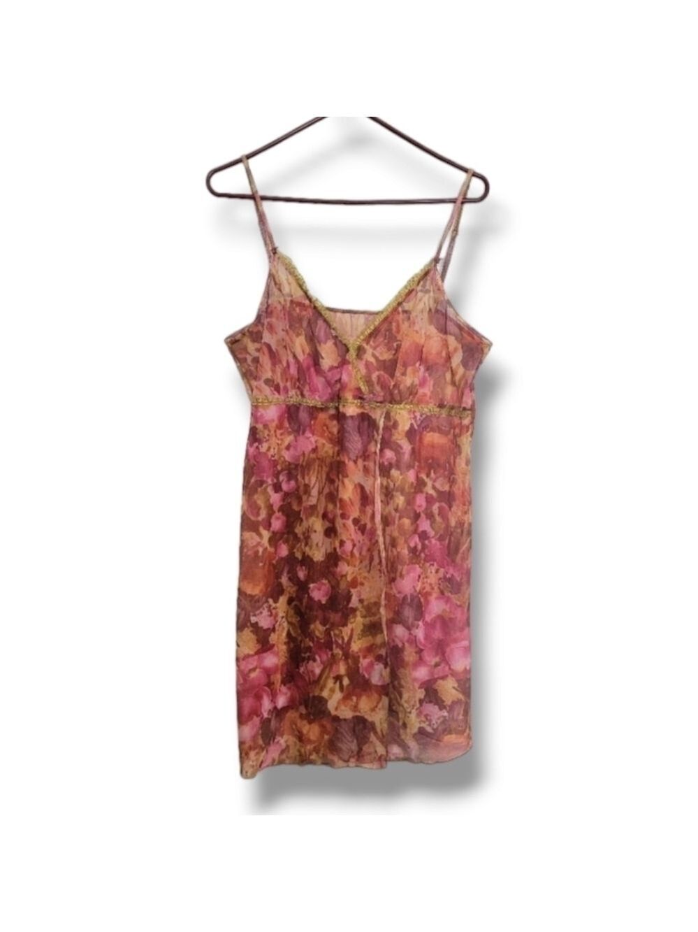 Freya Nightwear Cami Dress Floral Sheer